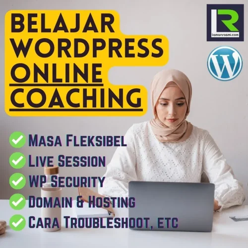 Kursus Wordpress Malaysia Newbie to Advance