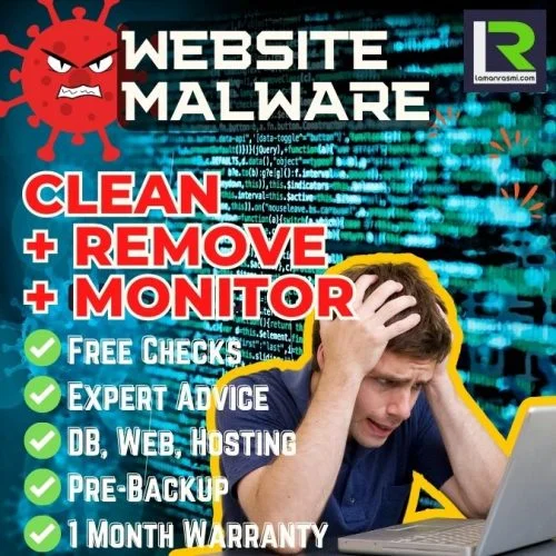Servis cuci malware & virus website